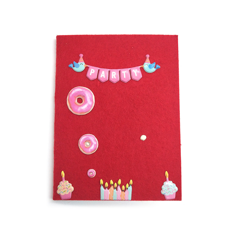 VA0146 Felt Notebook