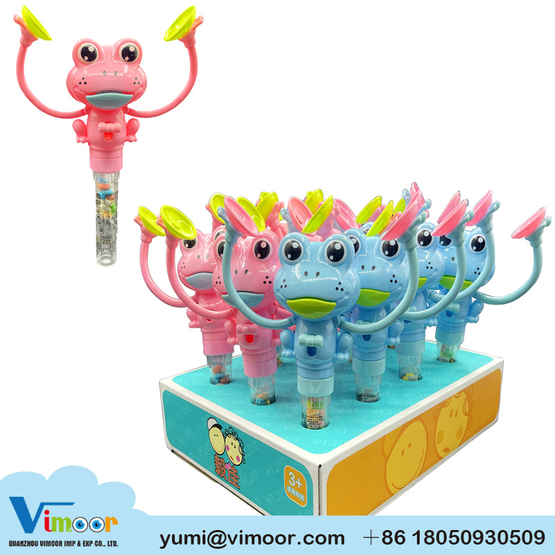 Frog design candy tube