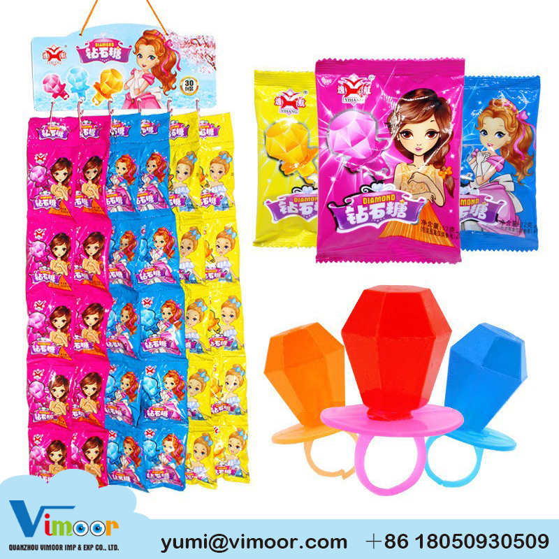 Ring with candy