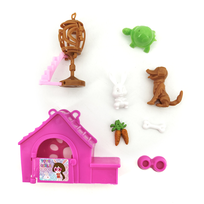 Mini pet toy set