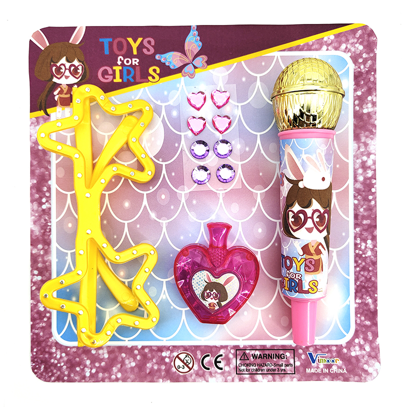  Microphone play toy set