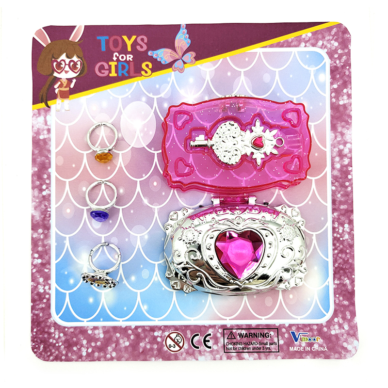 Jewelry box ring set