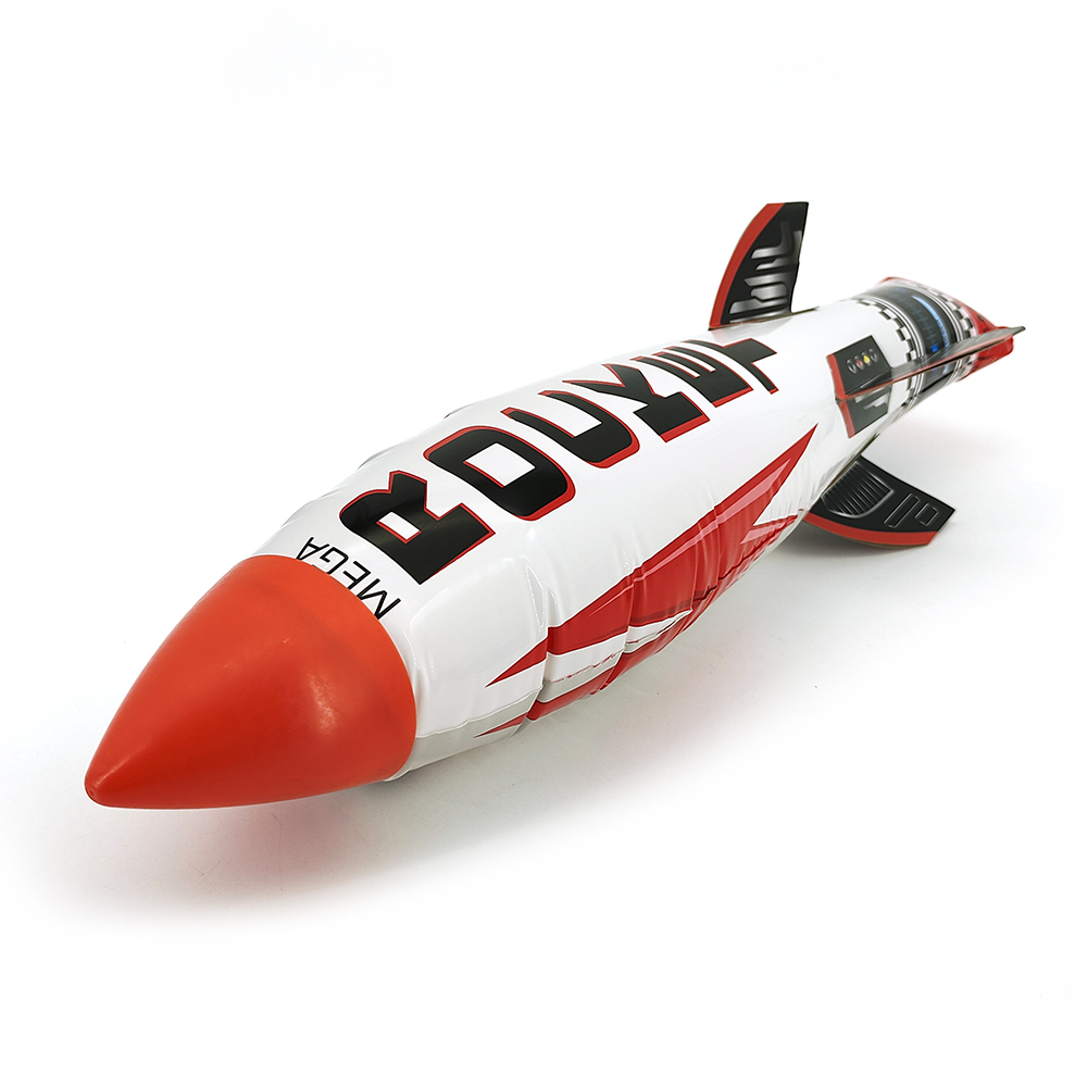 Blow rocket toys