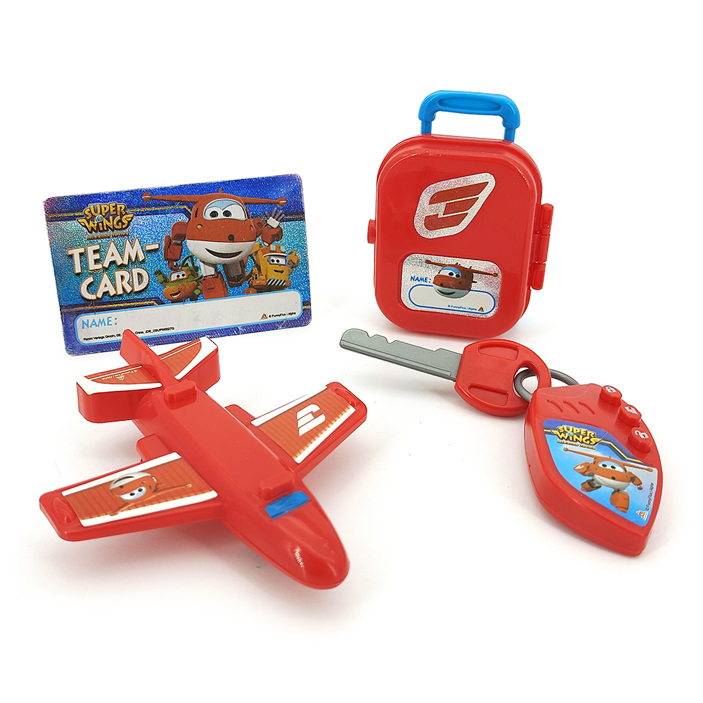 Airplane suitcase set