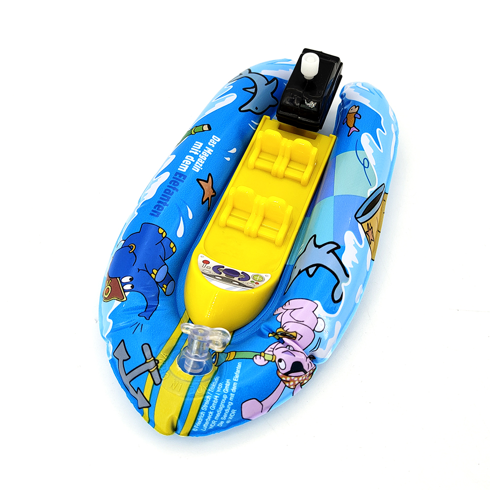 Wind-up blow yacht