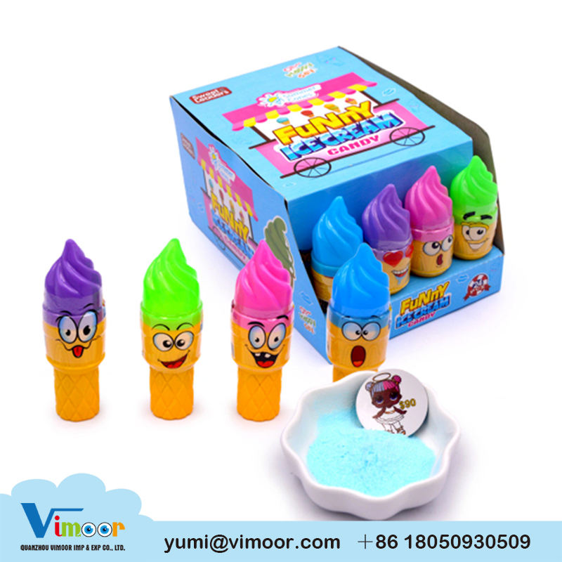 Ice cream shaped candy toys