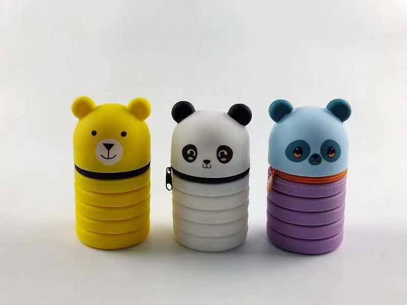 Foldable Silicon Pencil Case