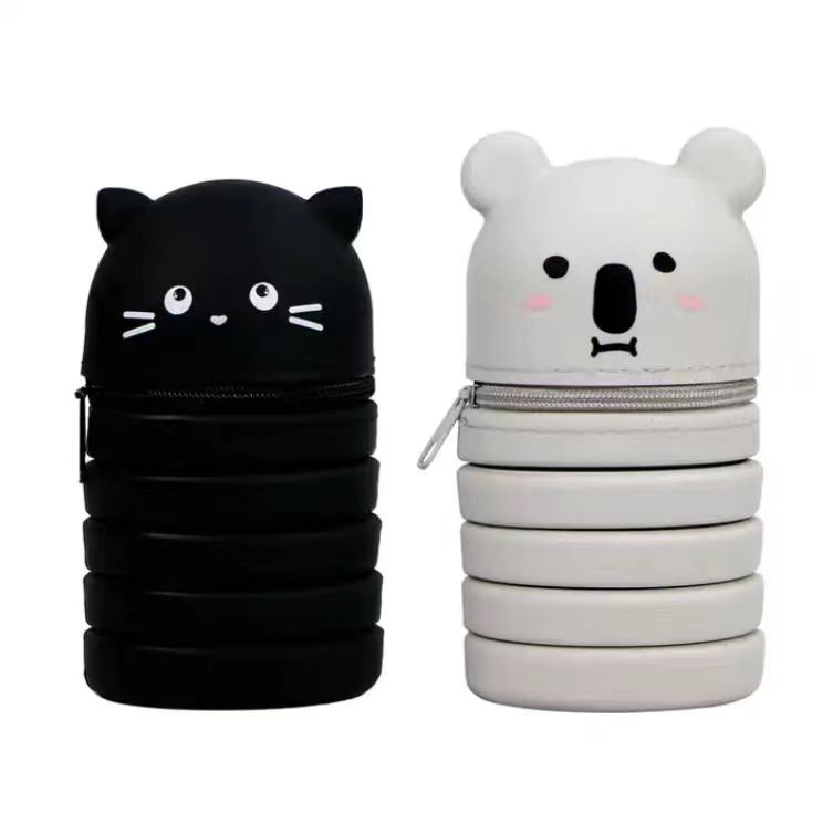 Foldable Silicon Pencil Case