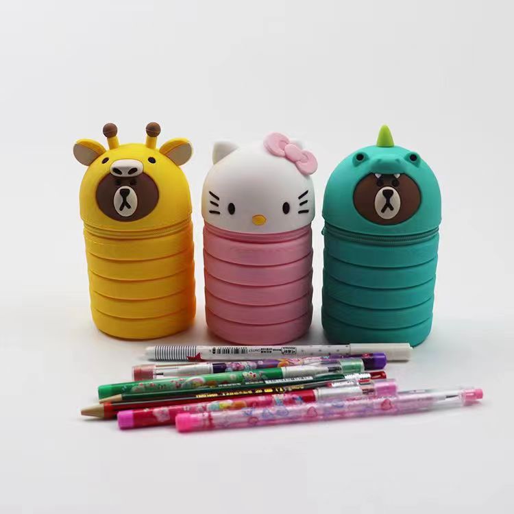 Foldable Silicon Pencil Case