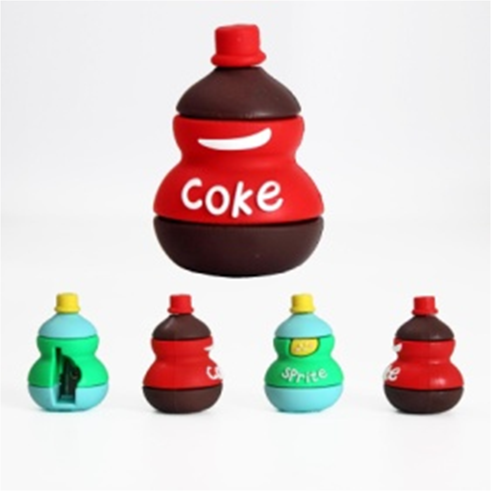 Coke & Sprite Shaped Sharpener