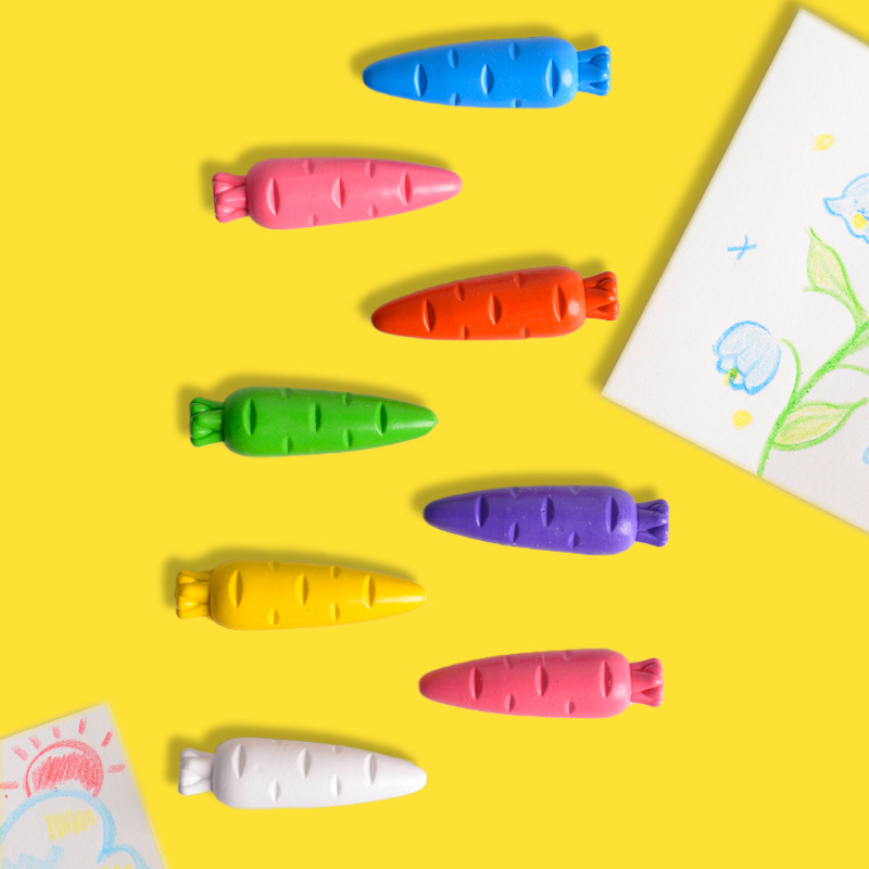 Carrot Shaped Crayon
