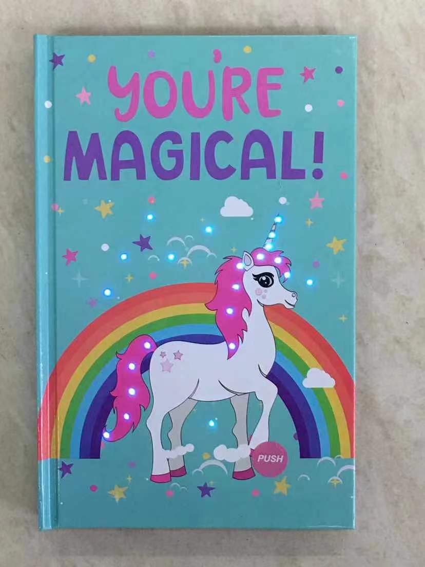 Notebook with Light