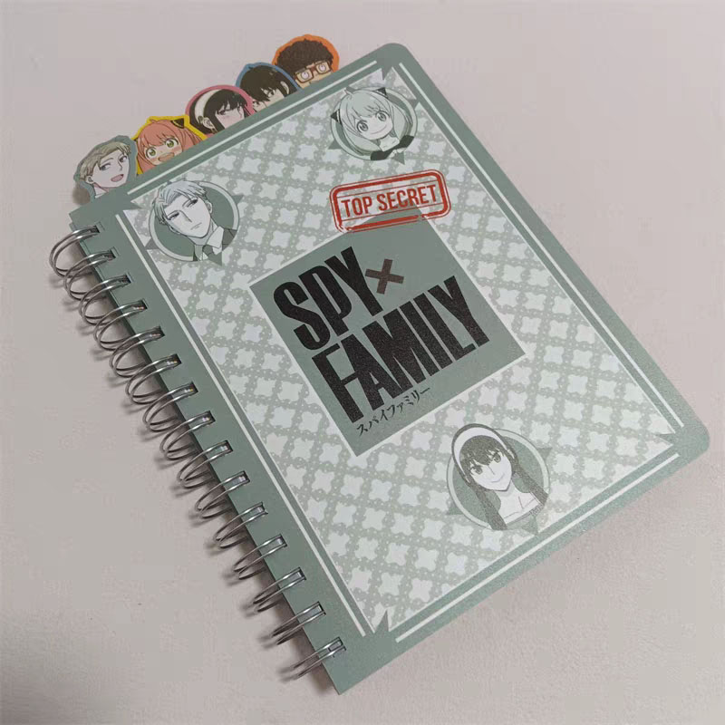 PP notebook with leaflet
